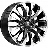 Диски K&K КР007 8x20 6*139.7 ET42 DIA75.1 Алмаз черный Литой