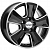 Диски Khomen KHW 1601 6.5x16 5*114.3 ET50 DIA66.1 Black-FP Литой