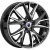 Диски K&K Кайлас 6.5x18 5*108 ET50 DIA63.3 Алмаз черный Литой