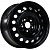 Диски Trebl X40029 6x15 5*100 ET40 DIA57.1 Black Штампованный