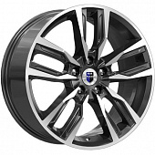Диски K&K Борэй 8x18 5*110 ET35 DIA65.1 Алмаз черный Литой