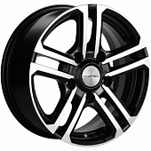 Диски Khomen KHW 1602 6.5x16 5*139.7 ET35 DIA98.5 Black-FP Литой