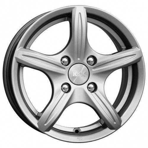 Диски K&K Мирель 6x14 4*98 ET25 DIA67.1 Сильвер Литой