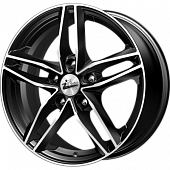 Диски iFree Moskva 6.5x16 5*100 ET40 DIA67.1 Блэк Джек Литой