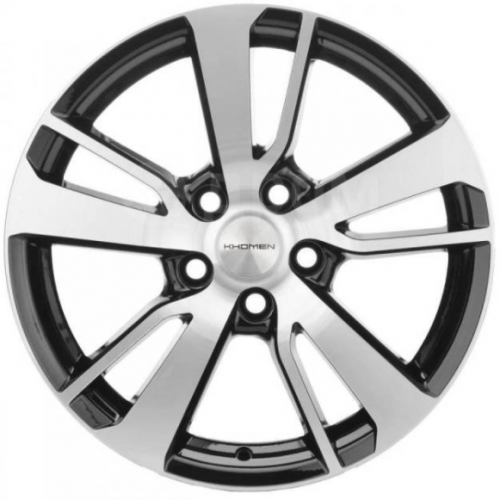 Диски Khomen KHW 1704 7x17 5*108 ET50 DIA63.3 Black-FP Литой