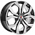 Диски RepliKey R164 6.5x16 5*114.3 ET45 DIA67.1 BKF Литой