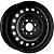 Диски Trebl 53A43C 5.5x14 4*100 ET43 DIA60.1 Black Штампованный