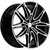 Диски Khomen KHW 2105 9.5x21 5*112 ET37 DIA66.6 Black-FP Литой