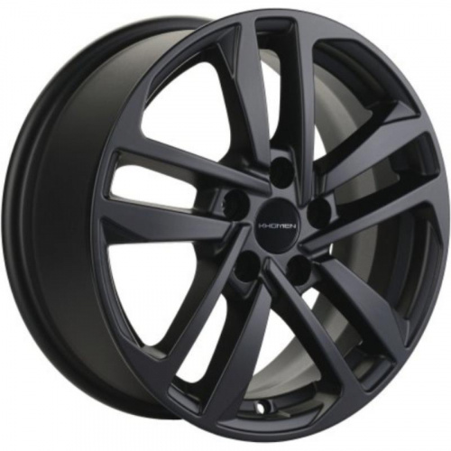 Khomen KHW 1612 6.5x16 5*114.3 ET47 DIA66.1 Black-FP Литой