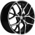 Диски Khomen KHW 2012 8x20 5*108 ET47 DIA60.1 Black-FP Литой