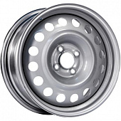 Диски Trebl X40014 6x15 4*100 ET36 DIA60.1 Silver Штампованный