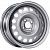 Диски Trebl X40014 6x15 4*100 ET36 DIA60.1 Silver Штампованный