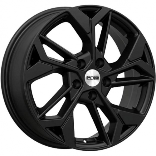 Диски iFree КС1062 6.5x17 5*114.3 ET40 DIA64.1 Блэк мэт Литой
