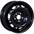 Диски Trebl X40028 5x14 5*100 ET40 DIA57.1 Black Штампованный