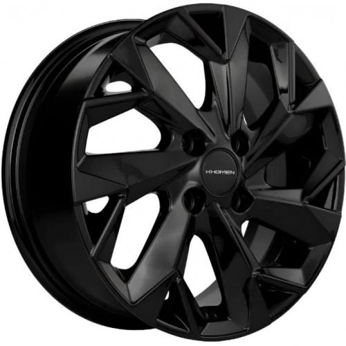 Диски Khomen KHW 1402 5.5x14 4*100 ET38 DIA67.1 Black Литой