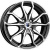 K&K Brent 6x16 4*100 ET45 DIA67.1 Алмаз черный Литой