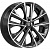 Диски Скад КР012 7x18 5*108 ET33 DIA60.1 Алмаз черный Литой