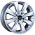 Диски Replica LA NS132 6x15 4*100 ET50 DIA60.1 Silver Литой