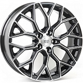 Диски RST R198 6.5x18 5*108 ET33 DIA60.1 BKFP Литой