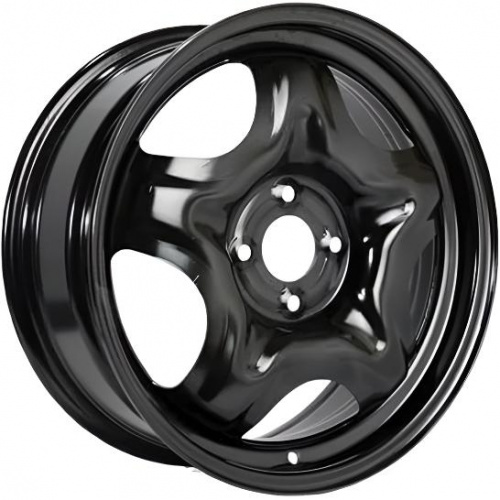 Диски ТЗСК LADA Vesta 6.5x16 4*100 ET50 DIA60.1 Black Штампованный