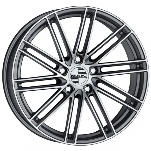 Диски MAK Leipzig-D 10.5x22 5*112 ET45 DIA66.6 Gunmetal Mirror Face Литой
