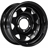Диски Trebl Off-road 02 8x16 5*139.7 ET10 DIA110.1 Black Штампованный