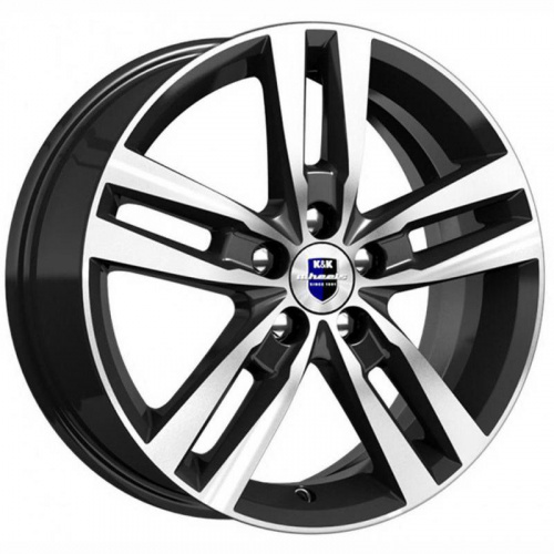 Диски K&K Rassvet 6.5x16 5*108 ET50 DIA63.3 Алмаз черный Литой