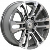 Диски RST R107 7.5x17 6*139.7 ET25 DIA106.1 BK Литой