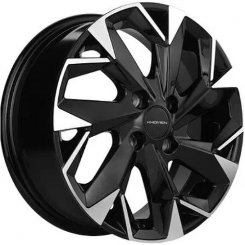 Диски Khomen KHW 1402 5.5x14 4*98 ET35 DIA58.6 Black-FP Литой