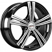 Диски X'trike X-112 6.5x16 5*110 ET37 DIA65.1 BKFP Литой