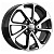 Диски K&K КС861 6x15 4*100 ET50 DIA60.1 Алмаз черный Литой