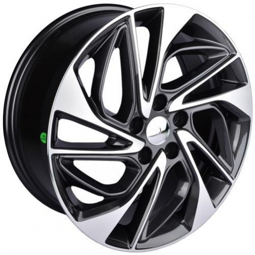 Диски Powcan BK5518 7.5x19 5*114.3 ET51 DIA67.1 BKF Литой