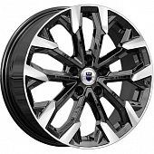 Диски K&K Морейн 6.5x17 5*105 ET38 DIA56.6 Алмаз черный Литой