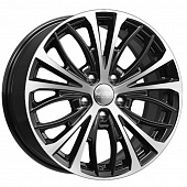 Диски K&K КС873 7.5x17 5*114.3 ET45 DIA60.1 Алмаз черный Литой