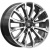 Диски Скад KP006 8.5x20 6*139.7 ET33 DIA75.1 Алмаз черный Литой