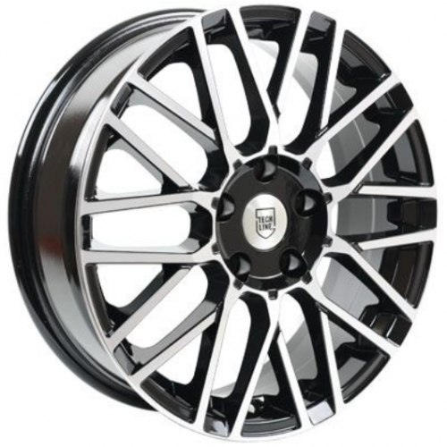 Диски Tech Line 739 6.5x17 5*114.3 ET38 DIA66.1 BFP Литой