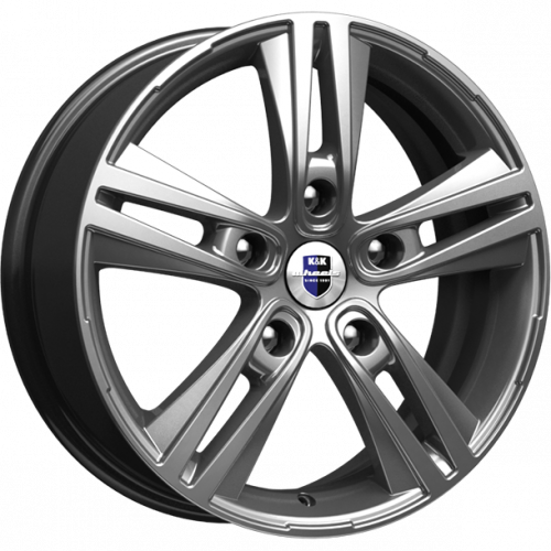 Диски K&K Прайм 6.5x17 5*114.3 ET45 DIA66.1 Дарк платинум Литой