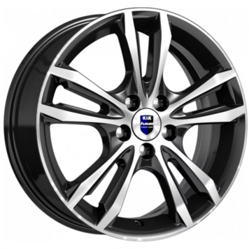 Диски K&K Samara 6x16 5*114.3 ET43 DIA67.1 Алмаз черный Литой