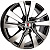 Диски RepliKey R185 7x17 5*114.3 ET50 DIA67.1 BKF Литой