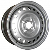 Диски Trebl X40040 6x15 4*98 ET40 DIA58.1 Silver Штампованный