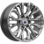 Диски K&K Кортес 8.5x19 6*139.7 ET36 DIA100.1 Дарк платинум Литой