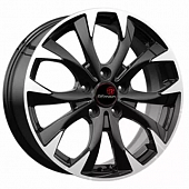 Диски Remain R152 7x17 5*112 ET54 DIA57.1 Алмаз черный Литой