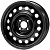 Диски Magnetto 16008 6x16 4*108 ET37 DIA63.3 Black Штампованный