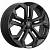 Диски Скад КР015 7.5x19 5*114.3 ET45 DIA60.1 Fury black Литой
