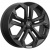 Диски Скад КР015 7.5x19 5*114.3 ET45 DIA60.1 Fury black Литой