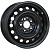 Диски Trebl X40034 7x17 5*114.3 ET48 DIA56.1 Black Штампованный