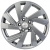 Khomen KHW 1801 7.5x18 5*114.3 ET50 DIA66.1 Black-FP Литой
