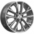 Диски K&K КР012 7x18 5*108 ET33 DIA60.1 Diamond gloss graphite Литой