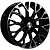 Диски Khomen KHW 1718 7x17 5*114.3 ET40 DIA57.1 Black-FP Литой