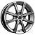 Диски K&K Флэш 5x13 4*100 ET45 DIA67.1 Дарк платинум Литой